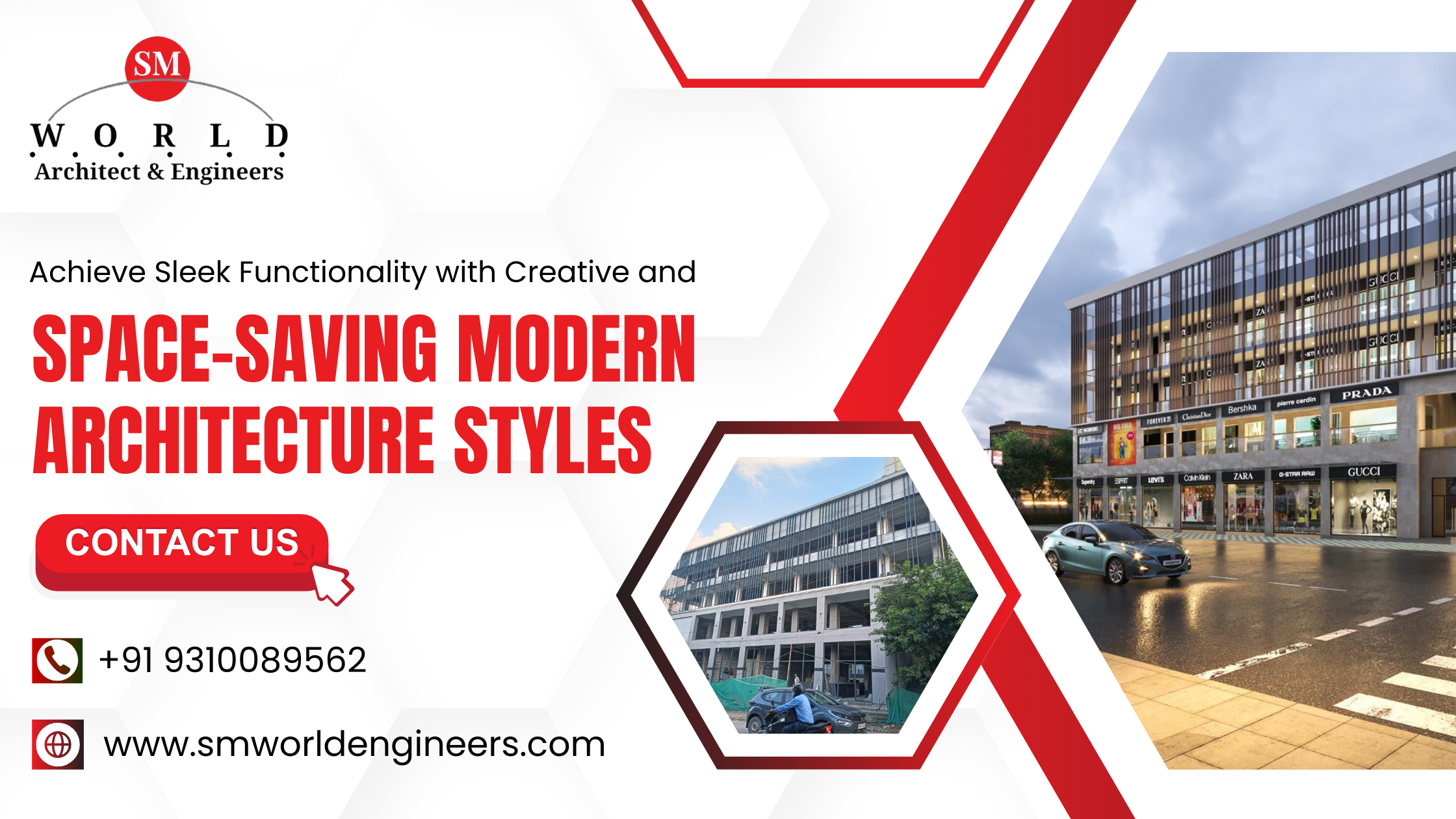 Achieve Sleek Functionality with Creative and Space-Saving Modern Architecture Styles