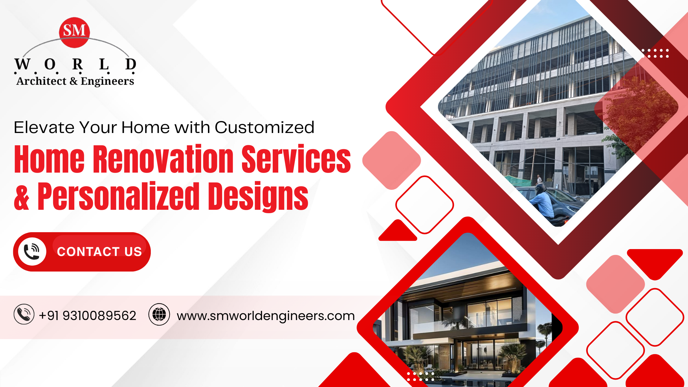 Elevate Your Home with Customized Home Renovation Services & Personalized Designs