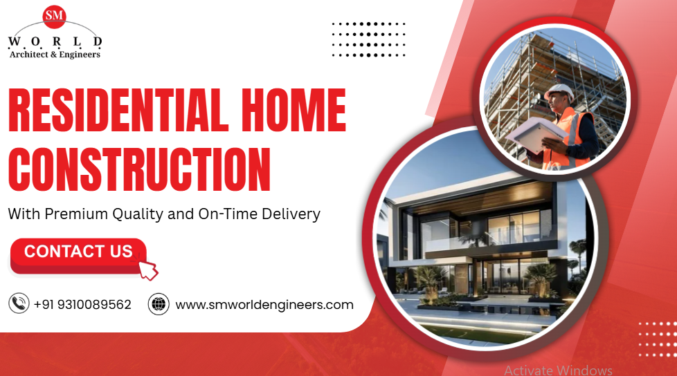 Residential Home Construction With Premium Quality and On-Time Delivery